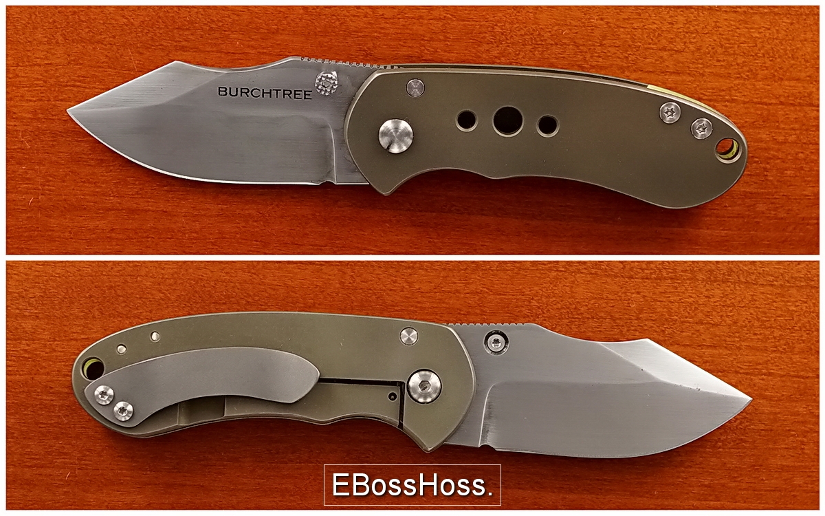 Michael Burch Tiny Tangent Framelock Folder